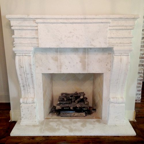 Cast Stone Solemn Fireplace The Official site of Fireplaces Atlanta