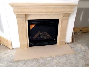 Cast Stone Fairy Fireplace - Fireplaces Atlanta